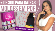 MOLDES DE ROUPAS PARA BAIXAR E IMPRIMIR EM PDF VALE A PENA? PACOTES DE MOLDES SÃO BONS MESMO?