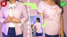 DIY – COMO TRANSFORMAR CAMISA SOCIAL FEMININA PASSO A PASSO