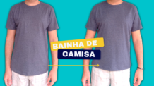 Como Fazer Barra / Bainha de Camisa de Malha na Máquina Doméstica – Passo a Passo