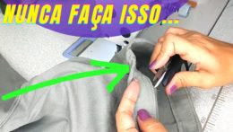 Como Fazer Bainha / Barra de Bermuda Masculina Passo a Passo – Dicas de Conserto de Roupas