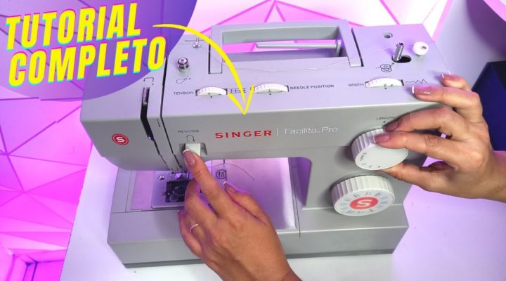 COMO USAR SUA MAQUINA DOMÉSTICA SINGER FACILITA PRO 4423 / TUTORIAL COMPLETO PASSO A PASSO