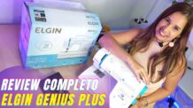 MAQUINA DOMÉSTICA ELGIN GENIUS PLUS JX 4035 – UNBOXING, REVIEW E MANUSEIO