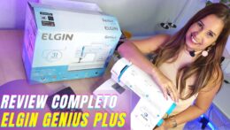 MAQUINA DOMÉSTICA ELGIN GENIUS PLUS JX 4035 - UNBOXING, REVIEW E MANUSEIO