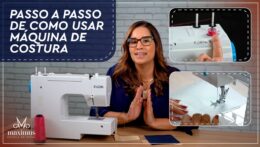 Como Utilizar a Máquina Elgin Genius Plus – Maquina de Costura Doméstica Passo a Passo